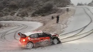 Citroën C3 WRC - Rallye Monte-Carlo 2019 Tests - Sébastien Ogier/Julien Ingrassia - Day 2 (HD)