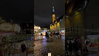 Tallinn Christmas Market is beautiful 🤩 | Visit Tallinn, Estonia 🇪🇪