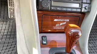 Mercedes-Benz W124 E320 AMG Life/Установка подогрева сидений/Seat heating installation