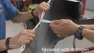 Nitrogen Plastic Welding: Bumper Tab Strength Test