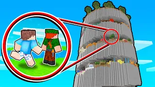 DESAFIO DA CORRIDA NA TORRE IMPOSSÍVEL DO MINECRAFT!!