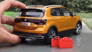 Mini Volkswagen Taigun Diecast Model Car Unboxing | Compact SUV | By Volkswagen Originals