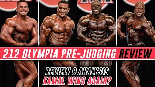 212 Mr Olympia Pre-Judging Review & Analysis 2020 | Kamal Elgargni Won Again? Final Callout + more