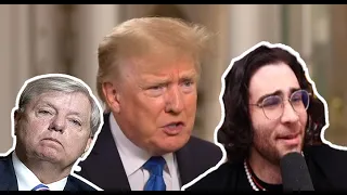 HasanAbi REACTS to Donald Trump calls Lindsey Graham a "RINO" │ CHUD REACTS