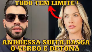 Andressa Suita RASGA o VERBO e DETONA os CRÍT1COS do seu CASAMENTO com Gusttavo Lima “tem limite”