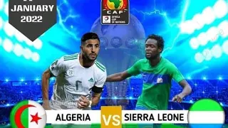 Algeria Vs Sierra Leone Highlights / 0-0 Best moments