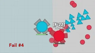 diep.io - Trolling Hunters | 1.22M Overlord!