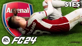 WORST possible injury... | FC 24 Arsenal Career Mode S1E5