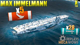 Max Immelmann 5 Kills & 246k Damage | World of Warships Gameplay 4k