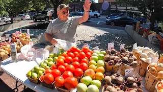 Preparing For A Day At The Local Farmers Market