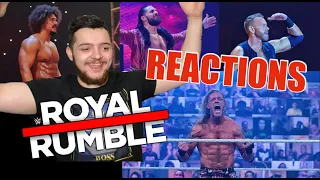 WWE ROYAL RUMBLE 2021 MENS REACTION!