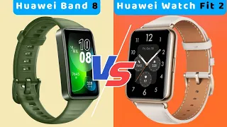 Huawei Band 8 vs Huawei Watch Fit 2