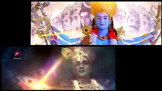 Vishwa Roop Of Sri Krishna in Mahabharat and Radha Krisha | RadhaKrishn Enthusiast |