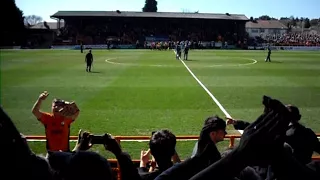 Barnet Fc Underhill Last Game vs Wycombe Players Arriving !