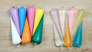 Tedy Tells...How to Make Slime with Piping Bags | Creative Slime | Slime Story | 212