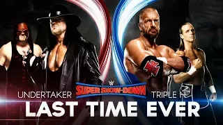 WWE Super ShowDown Promo 2018 - The Undertaker vs Triple H