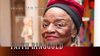 EXCLUSIVE: FAITH RINGGOLD ARTIST ACTIVIST - ICON ON INSIDE NEW YORK!