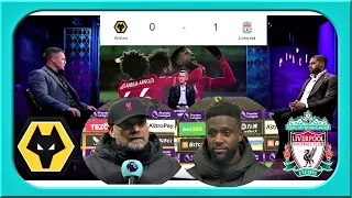 Wolves vs Liverpool 0-1 | Origi last minute goal again | Jürgen Klopp Post match reaction