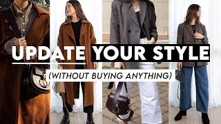 How To Update Your Style Without Buying Anything New | RESTYLE Old Clothes