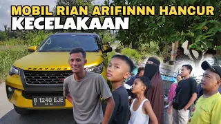 Mobil Fortuner Rian Arifin Hancur Kecelakaan Lagi!