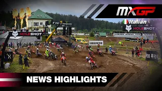 News Highlights in Italiano | MXGP of Latvia 2023 #MXGP #Motocross