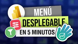 🚀¡Ahorra Espacio en Power BI! Menú Desplegable de Filtros 🎯