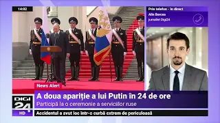 Putin a mulțumit FSB, armatei și poliției după revolta Wagner: „Ați salvat patria mamă de haos”