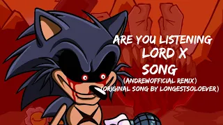Are You Listening? Lord X Song (AndrewOfficial Remix) (With Lyrics)
