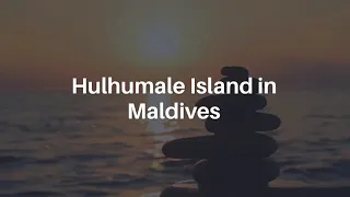 HULHUMALE ISLAND IN MALDIVES