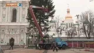 Свято наближається: Новорічна ялинка на Софійській площі