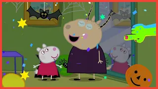 Peppa pig | ¿Sera la señora gacela un vampiro? | Fiesta lloween | Discovery kids