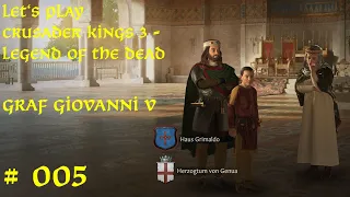 #005: Herzog Giovanni Grimaldo von Genua ✦ Let's Play Crusader Kings 3 (Rollenspiel / Hausregeln)