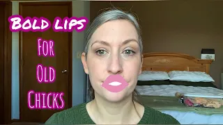 Friday Funday! L.A. Girl Matte Flat Velvet Lipstick review demo over 40 makeup