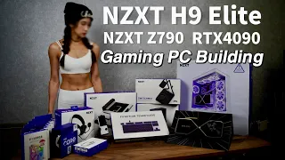 NZXT H9 Elite｜Gaming PC Build | NZXT Z790, RTX 4090, i9 13900K