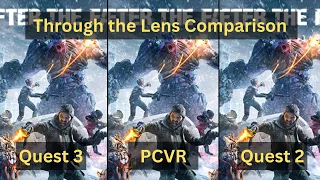 Quest 3 vs PCVR vs Quest 2 - After the Fall (Through the Lens)
