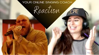 Teddy Swims MAD SKILLS 🤯 - Lose Control (Live) - Vocal Coach Reaction & Analysis