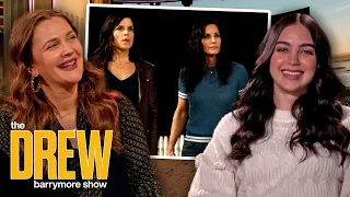 Scream's Melissa Barrera Made People Sneakily Take Pics of Her with Neve Campbell and Courteney Cox