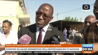 ARMINDO TIAGO ENTRA EM CHOQUE" COM A TV SUCESSO DEVIDO FALTA DE MEDICAMENTOS NAS FARMÁCIAS PÚBLICAS