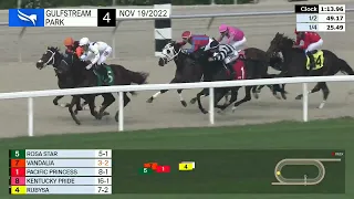 Gulfstream Park Carrera 4 - 19 de Noviembre 2022