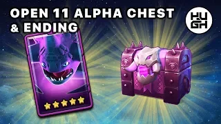 OPEN 11 ALPHA CHEST LEVEL 10 & ENDING - Dragons: Titan Uprising