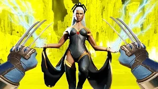 STORM, WOLVERINE, and ICEMAN in Virtual Reality! - MARVEL Powers United VR Gameplay - VR Oculus Rift
