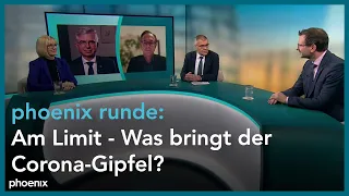 phoenix runde: Am Limit - Was bringt der Corona-Gipfel?