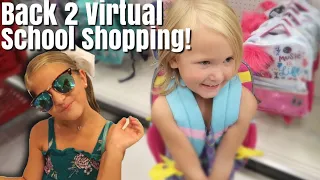 BACK TO SCHOOL SHOPPING for the NEW VIRTUAL SCHOOL YEAR! / Getting Ready for Virtual Learning