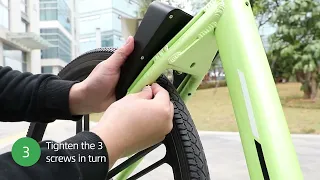 How to install a bikeshare smart bike lock?