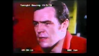 Lenny Mclean (Tonight Boxing Documentry 13-09-1978)