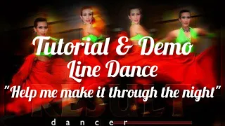 Tutorial | Demo | Dance | Line Dance | Through The Night | Rumba | H&H Dance Group