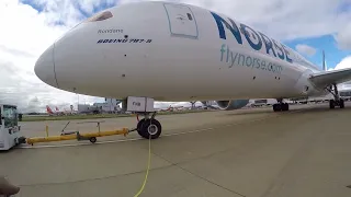 787-9 Pushback and engine start up (Headset MAN POV)