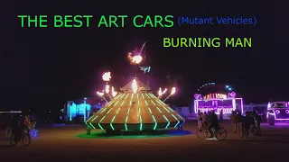 THE BEST ART CARS Burning Man (2017)