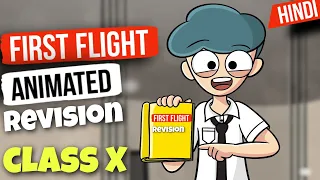 Class 10 First Flight animated Chapterwise stories revision ( No ads )