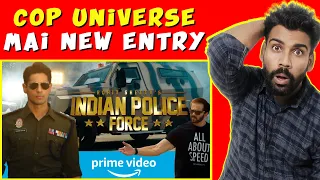 Indian Police Force Teaser Trailer REACTION | Rohit Shetty | Sidharth Malhotra | Series Announcement